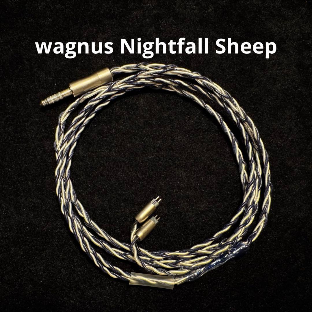 イヤホン WAGNUS Nightfall Sheep 4.4mm 2pin