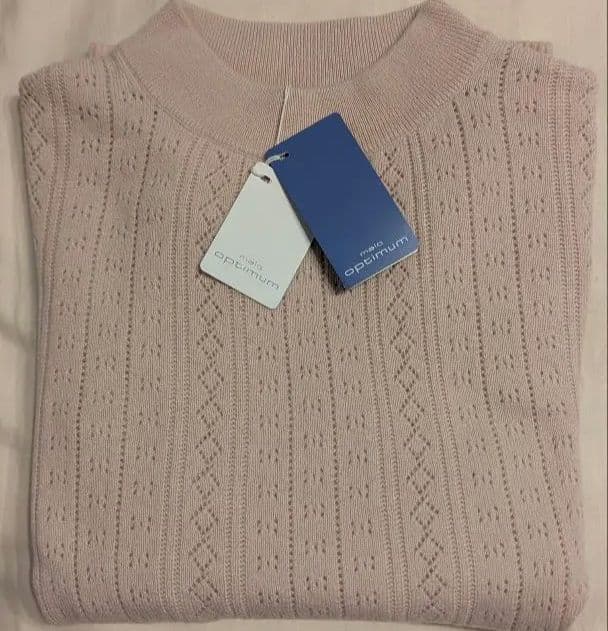 【新品未使用】malo（マーロ）、モックネックニット、S