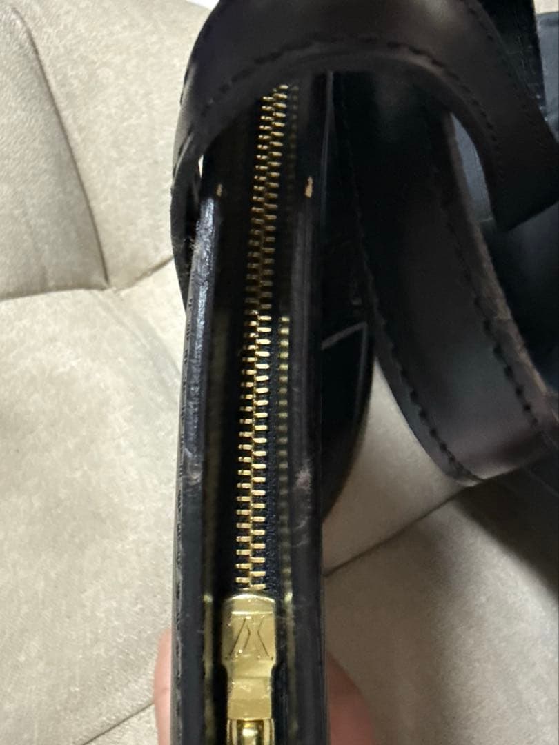 LOUIS VUITTON 黒　エピ　ノワール　サンジャク　ジャンク品