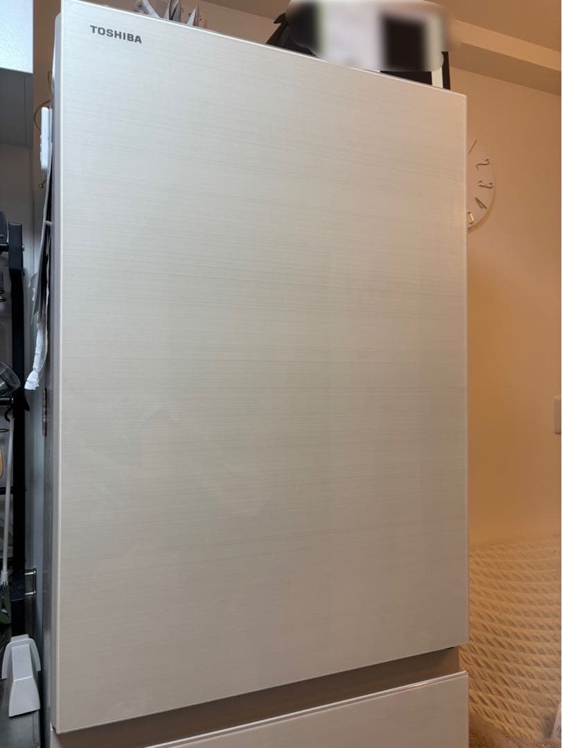 【2024年製】TOSHIBA 356L 3ドア冷蔵庫 GR-W36SV-UC