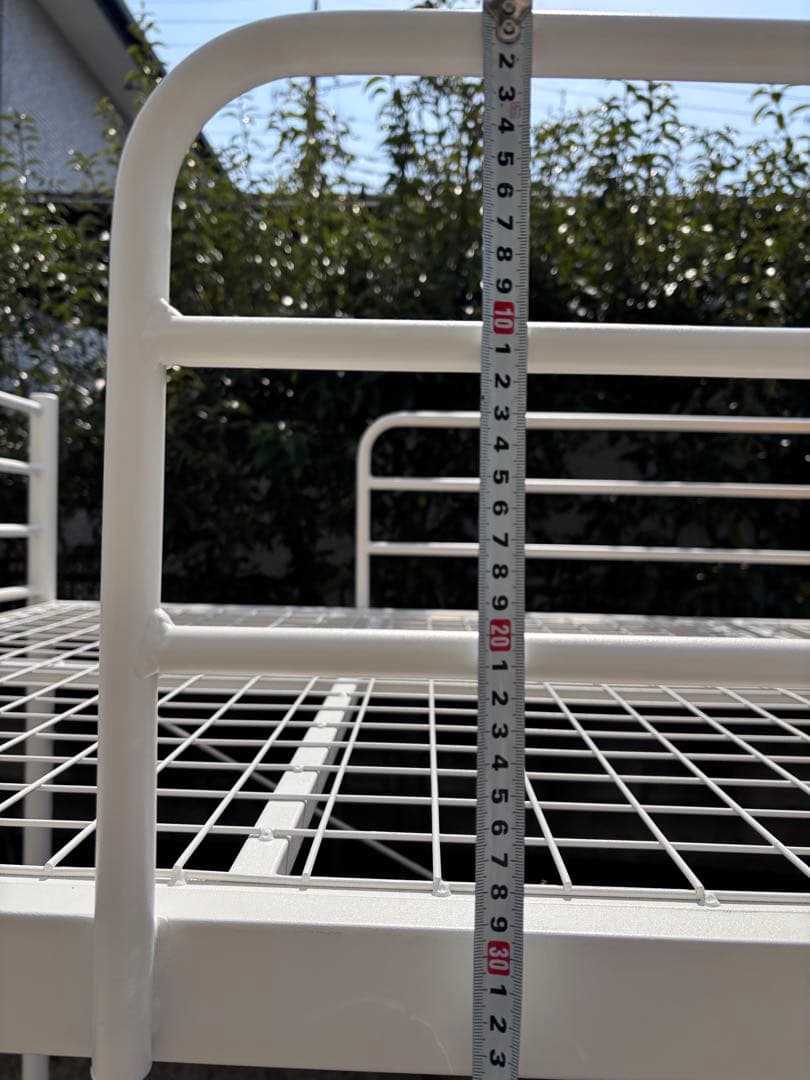 ★極美品 ニトリ ロフトベッド メッシュ床板 シングルサイズ