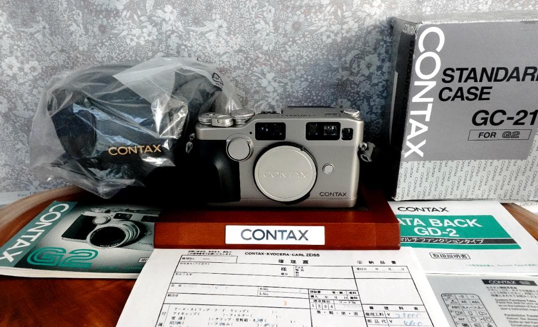 ◆最終ロット59千 CONTAX G2 Date 京セラ本家OH品その後未使用