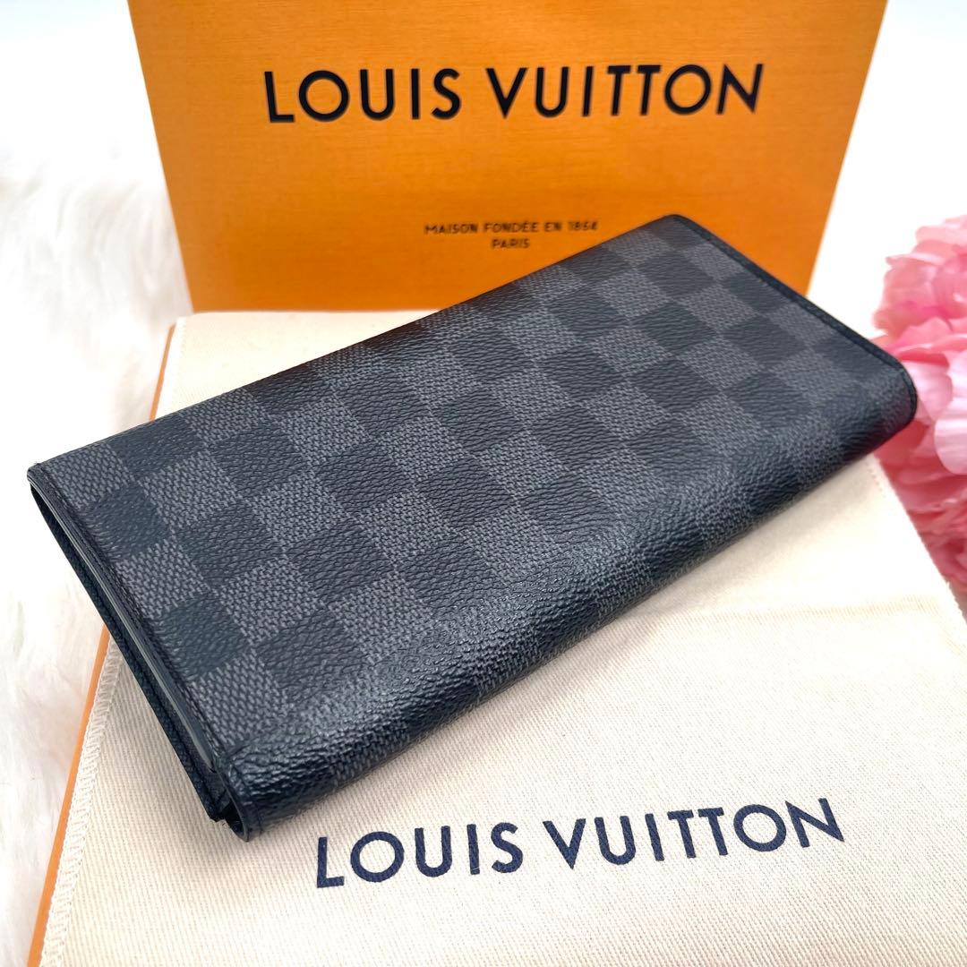 ルイヴィトン　ダミエ　グラフィット　ポルトフォイユ　ロン　モデュラブル　871