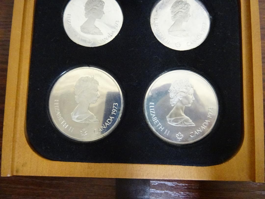 M*y様 阪002 カナダ モントリオールオリンピック 銀貨 ４枚