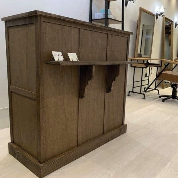 ○専用○レトロなレジカウンター／フラット天板他○