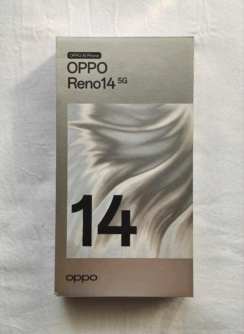 【新品未開封】OPPO Reno14 5G/SIMフリー/国内版 ホワイト