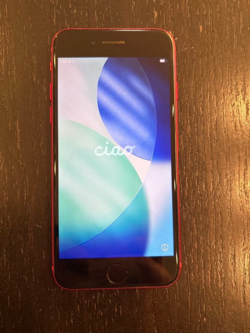 iPhone SE 第3世代 64GB バッテリー 100%ジャンク　水没歴