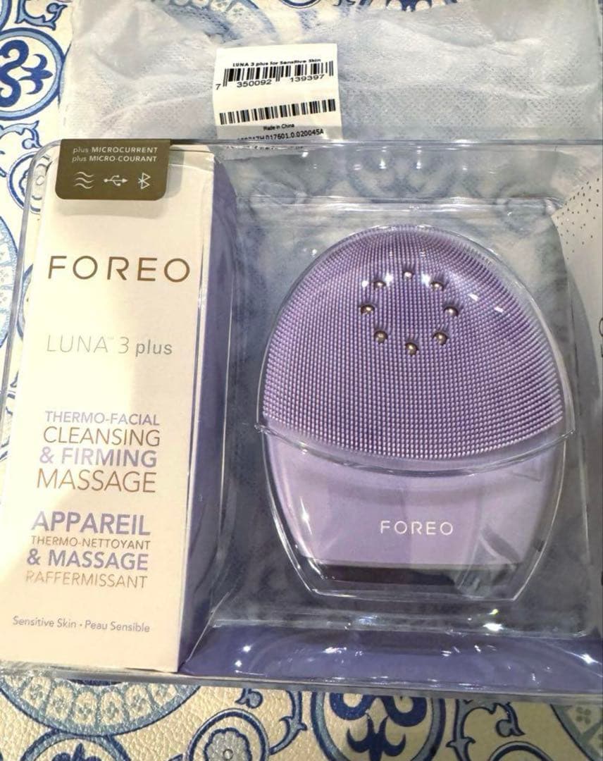 FOREO LUNA3plusフォレオ★温感機能付クレンジング洗顔