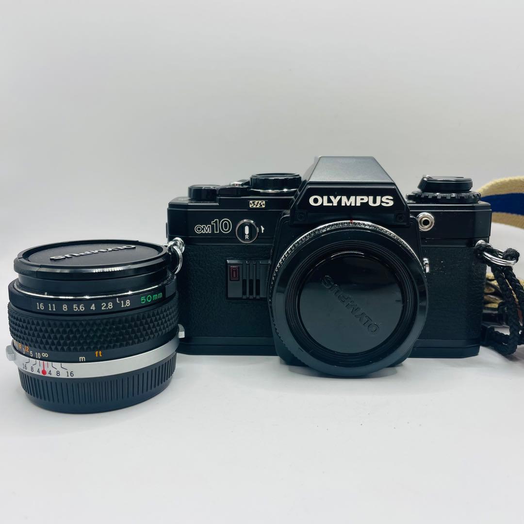 美品　OLYMPUS OM-10 F1.8 50mm フィルムカメラ