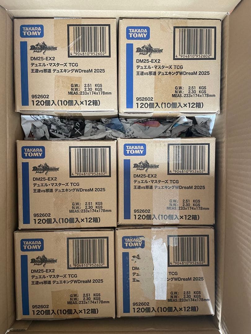 デュエル•マスターズTCG DM25-EX2×6カートン