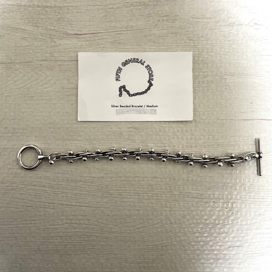 fifth general store ブレスレット　シルバー