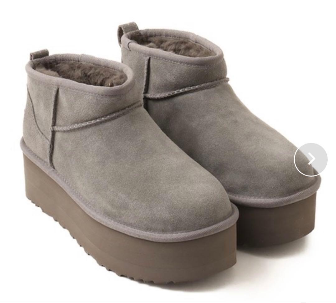 限定値下げ UGG アグ クラシック ウルトラ ミニ プラットフォーム 24.0