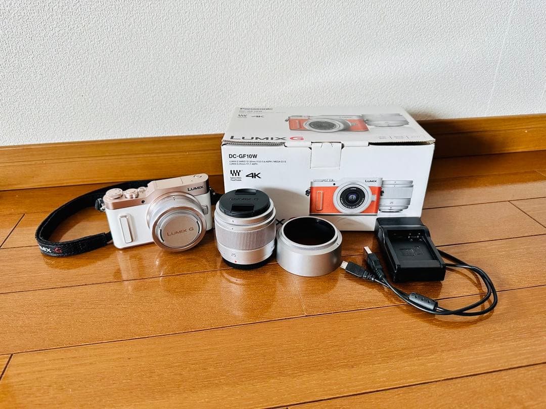 Panasonic LUMIX G DC-GF10W ダブルレンズキット