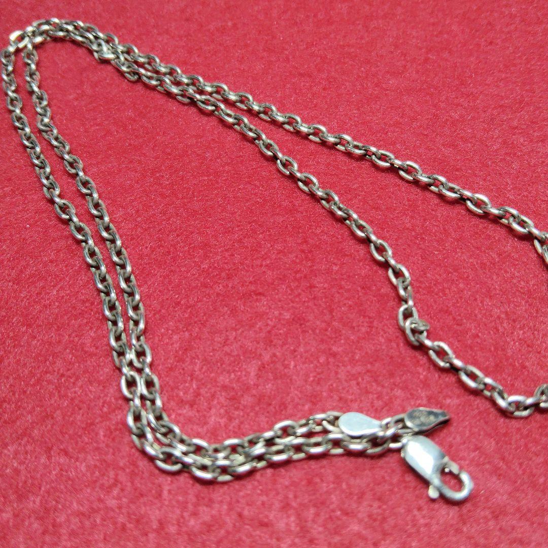 ネックレスチェーン　シルバー925　インディアンジュエリー好きにも