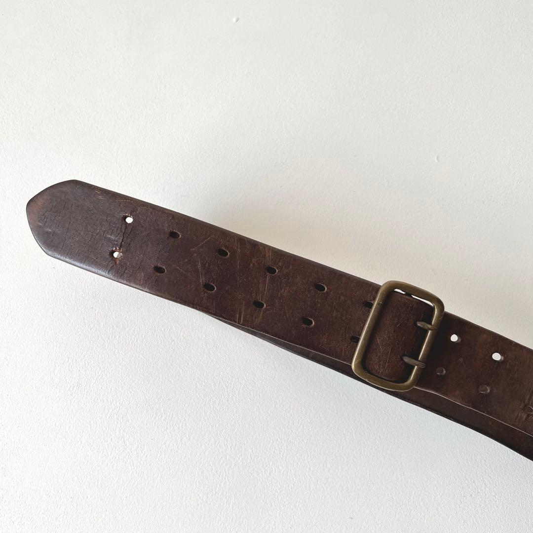 【Sale】1910s20s WW1 スウェーデン軍 初期型 ベルト レザー