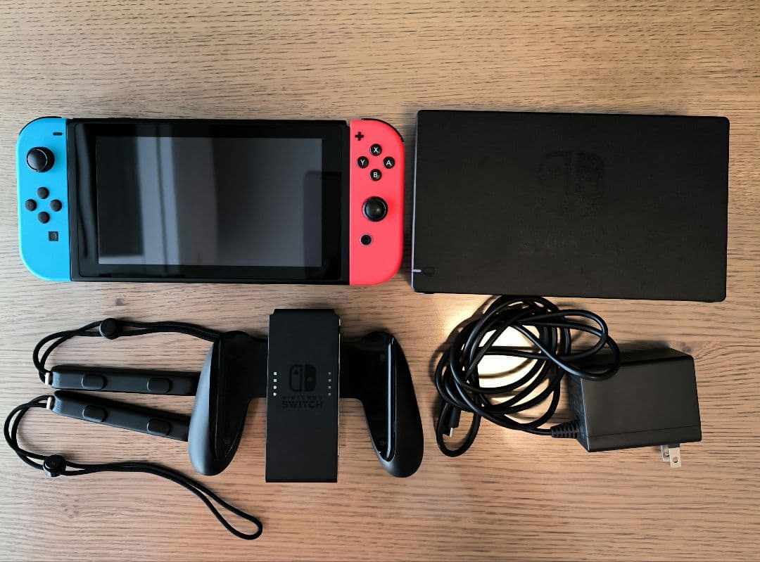 Nintendo Switch 青/赤 本体 ドック付き