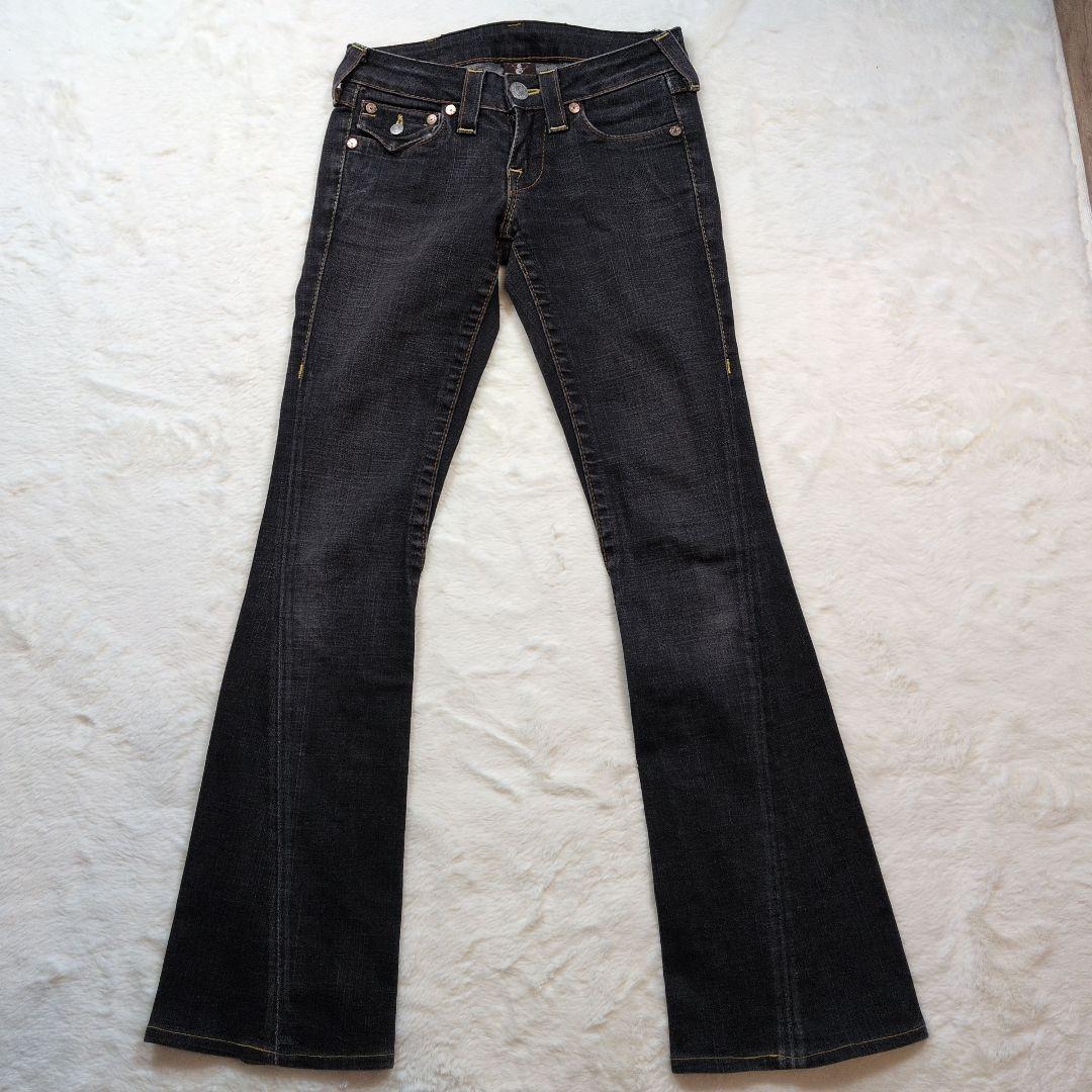 トゥルーレリジョン　ローライズブーツカットジーンズ Y2K　フレア