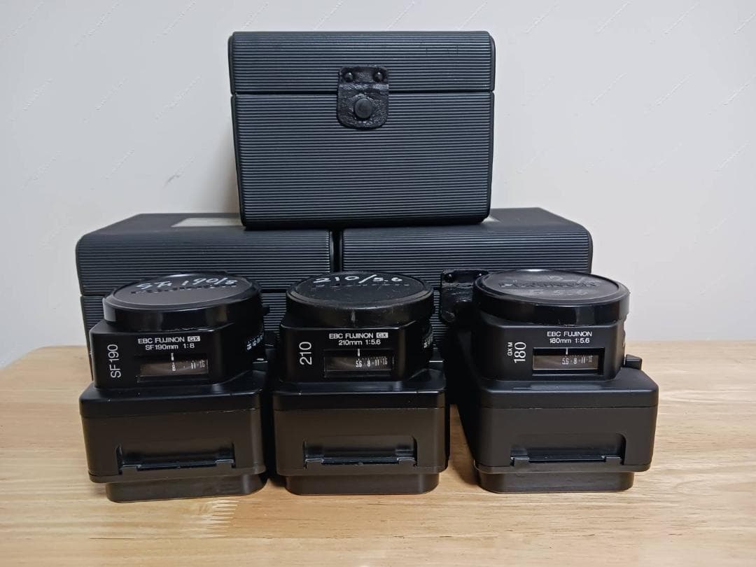 EBC FUJIKON 180mm 190mm 210mm レンズセット　箱付