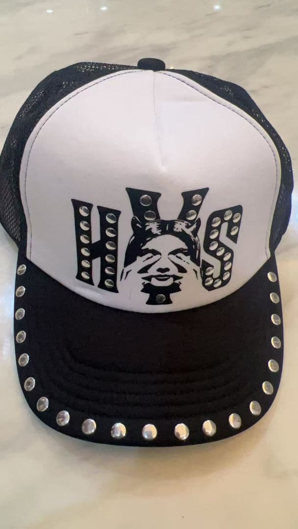 【新品未使用】ヒステリックグラマー　スタッズメッシュキャップ -003