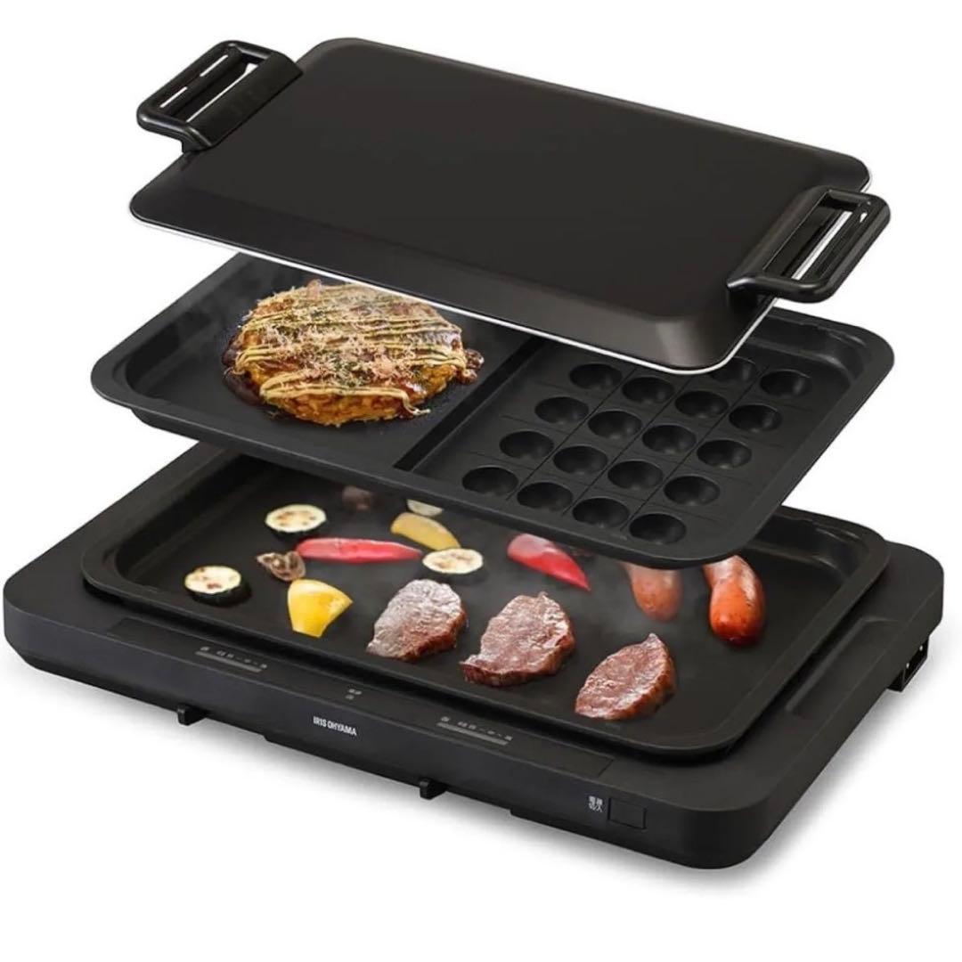 アイリスオーヤマ ホットプレート たこ焼きプレ ー