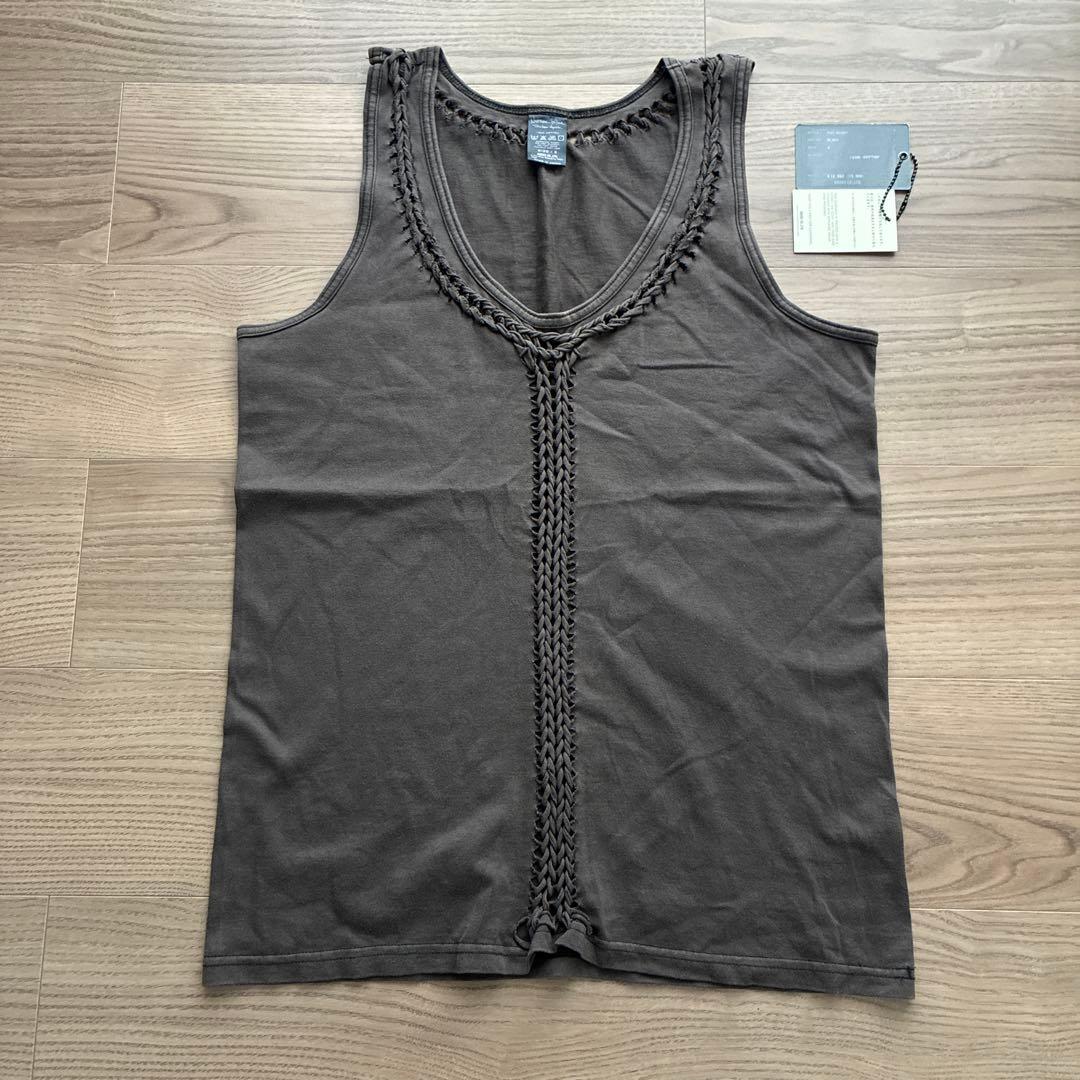 【美品】NUMBER(N)INE ナンバーナイン 07AW 編み込みタンクトップ
