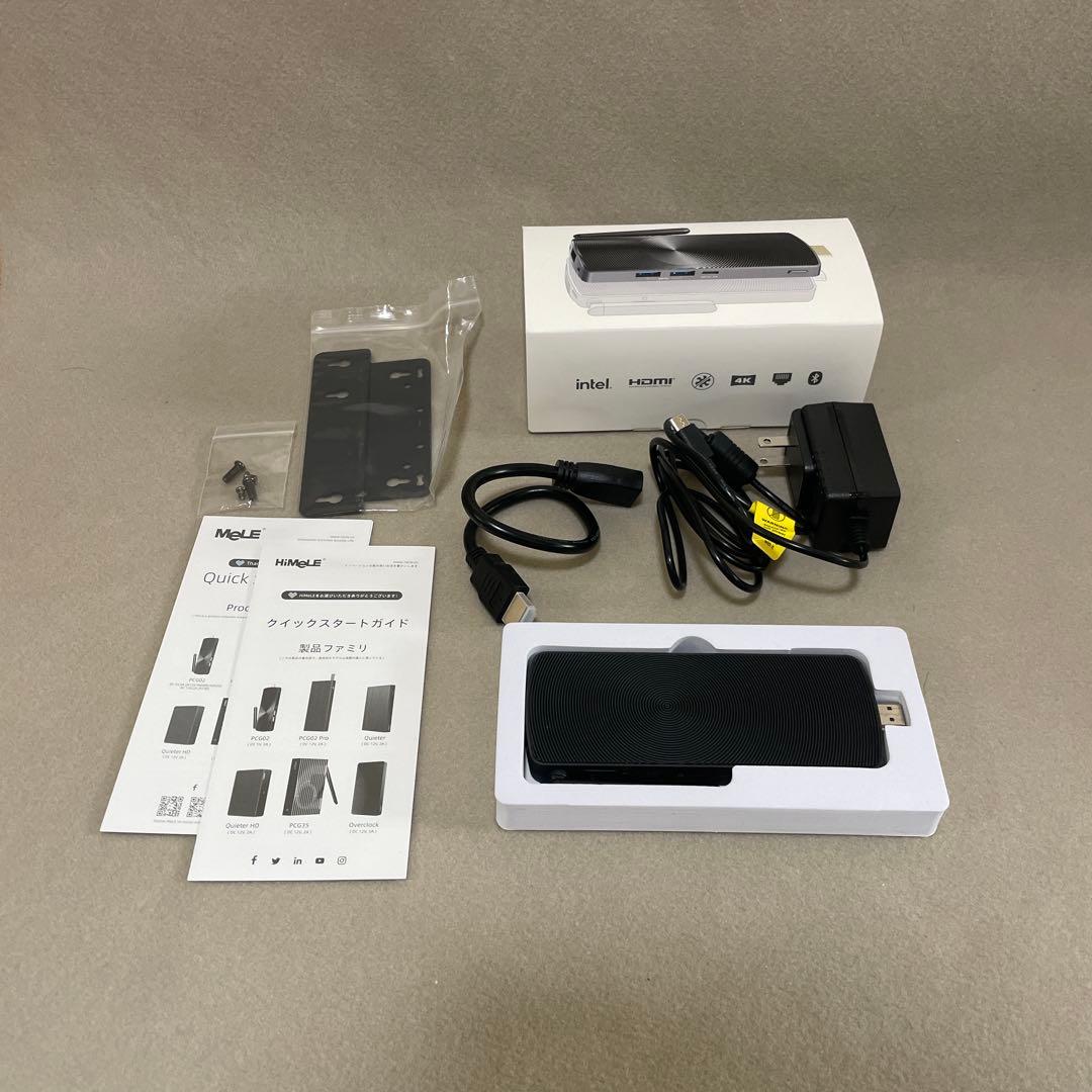 最終値下げ ほぼ新品 HiMeLE PCG02 スティックPC N100