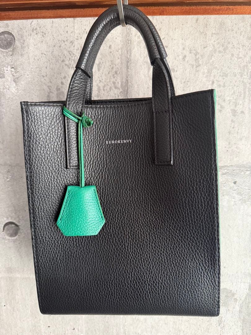 EUROKENVY レザーミニトートバック　ユーロケンビー　美品
