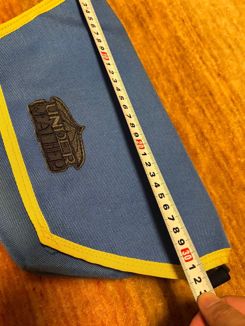 UNDER THE WEATHER バッグ 青×黄