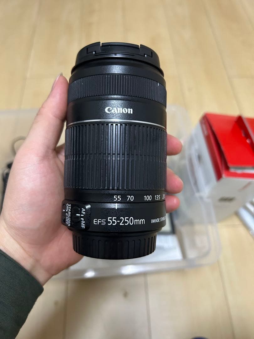 レンズ(ズーム) Canon EFS 55-250mm F4-5.6 IS ll