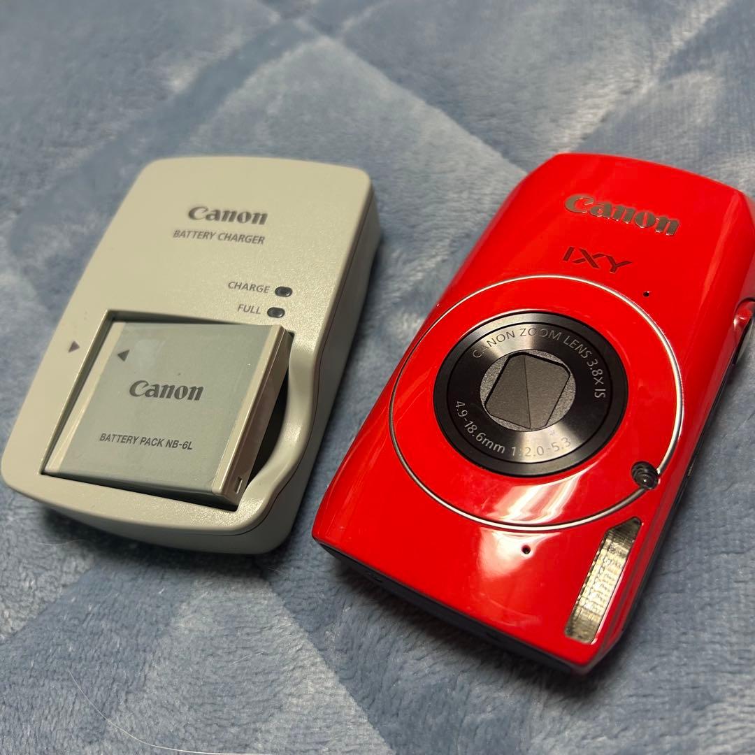 Canon IXY 30S レッド 本体