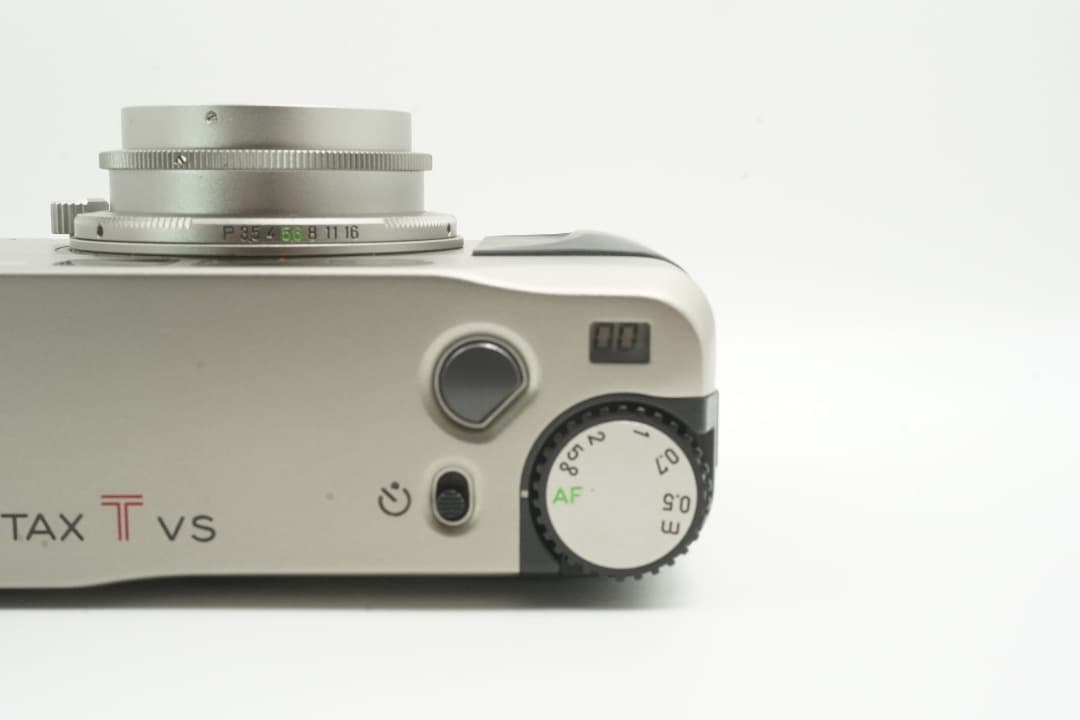 【ジャンク】CONTAX TVS フィルムカメラ ファインダーLCD不良