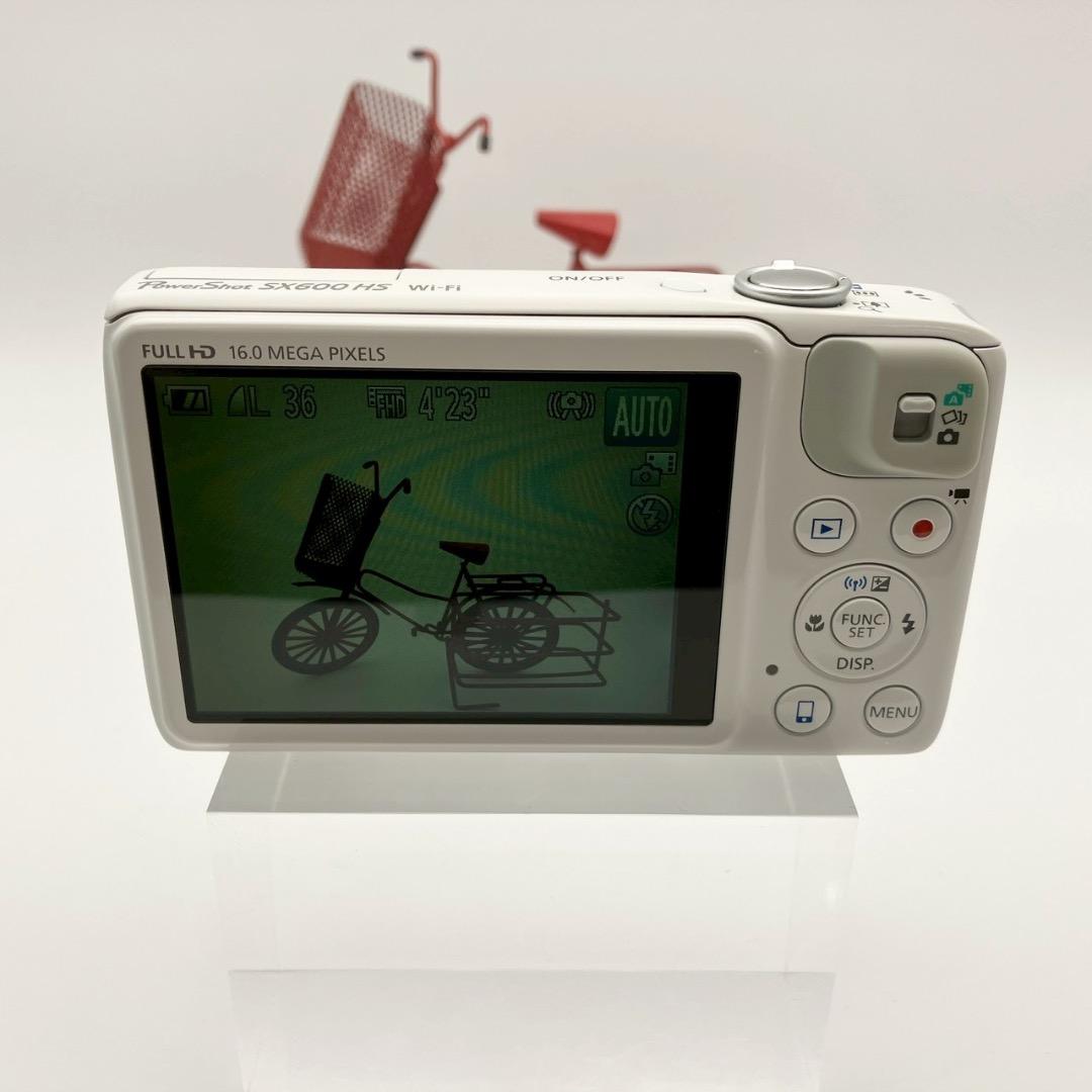 Canon PowerShot SX600 HS Wi-Fi搭載 動作確認済