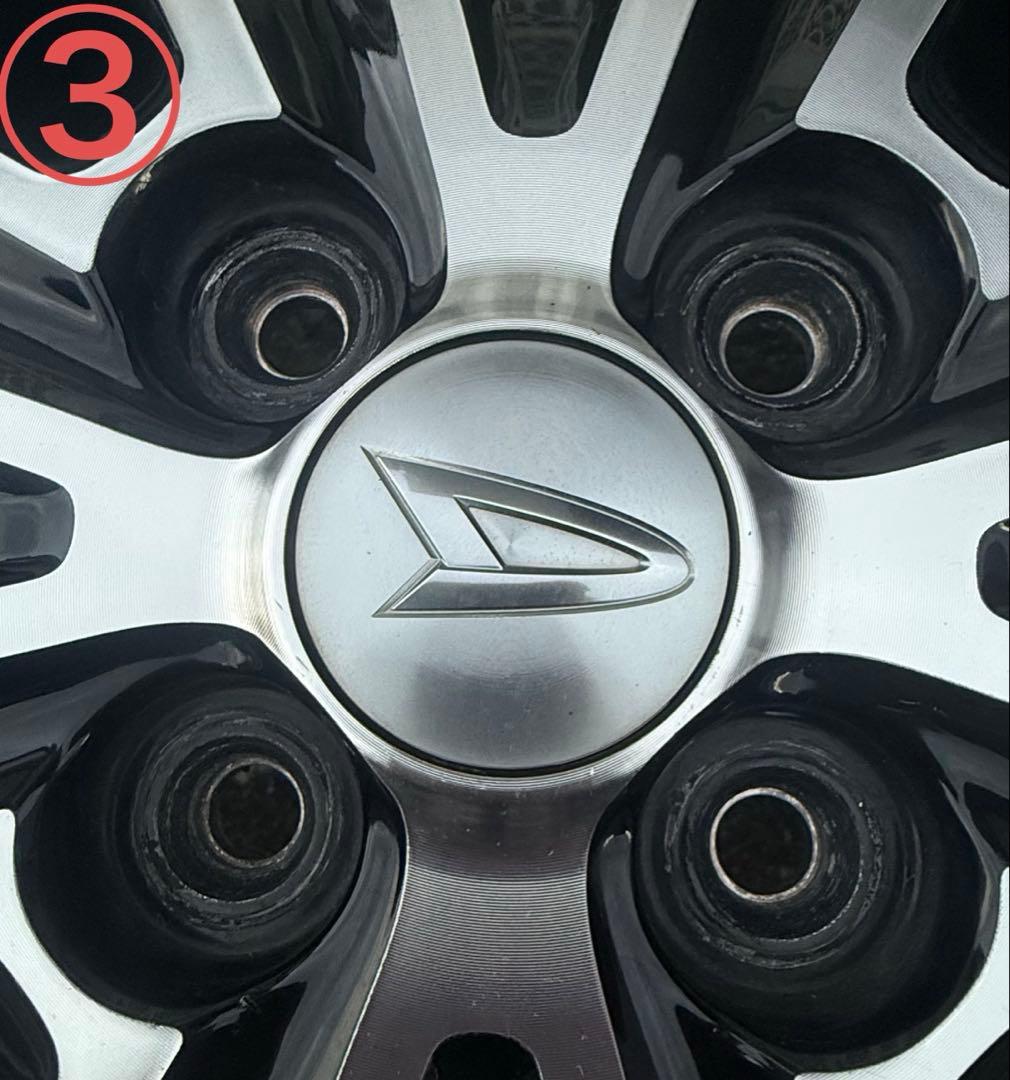 2026年1月4日迄値下げ！ダイハツタントla600s 純正ホイールタイヤセット