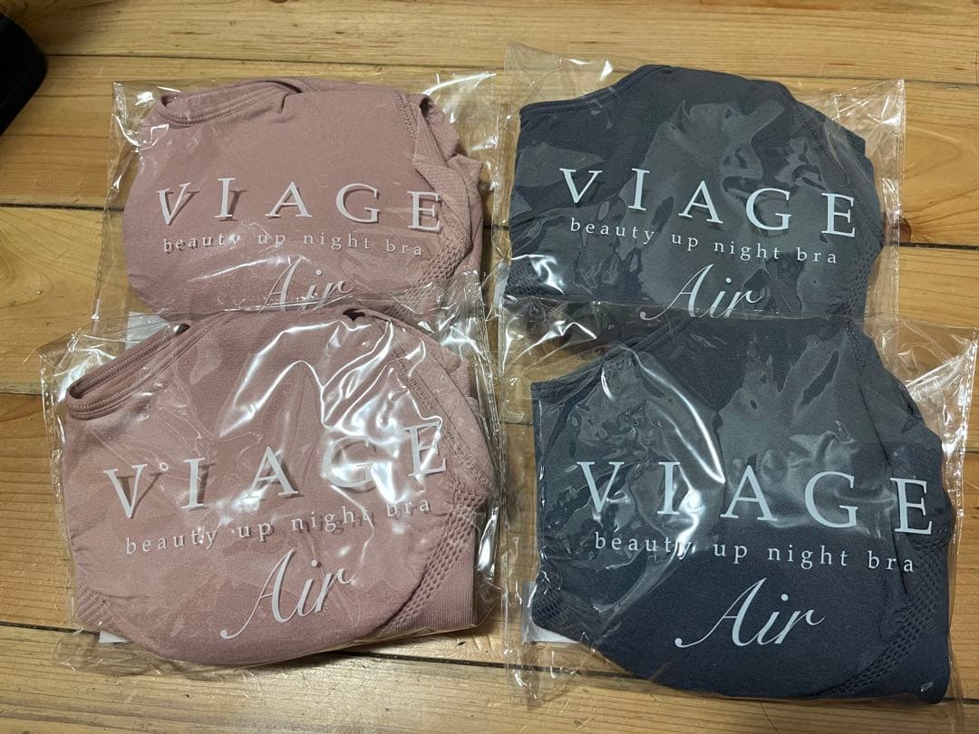 VIAGE beauty up night bra Air Ｌサイズ　4枚セット