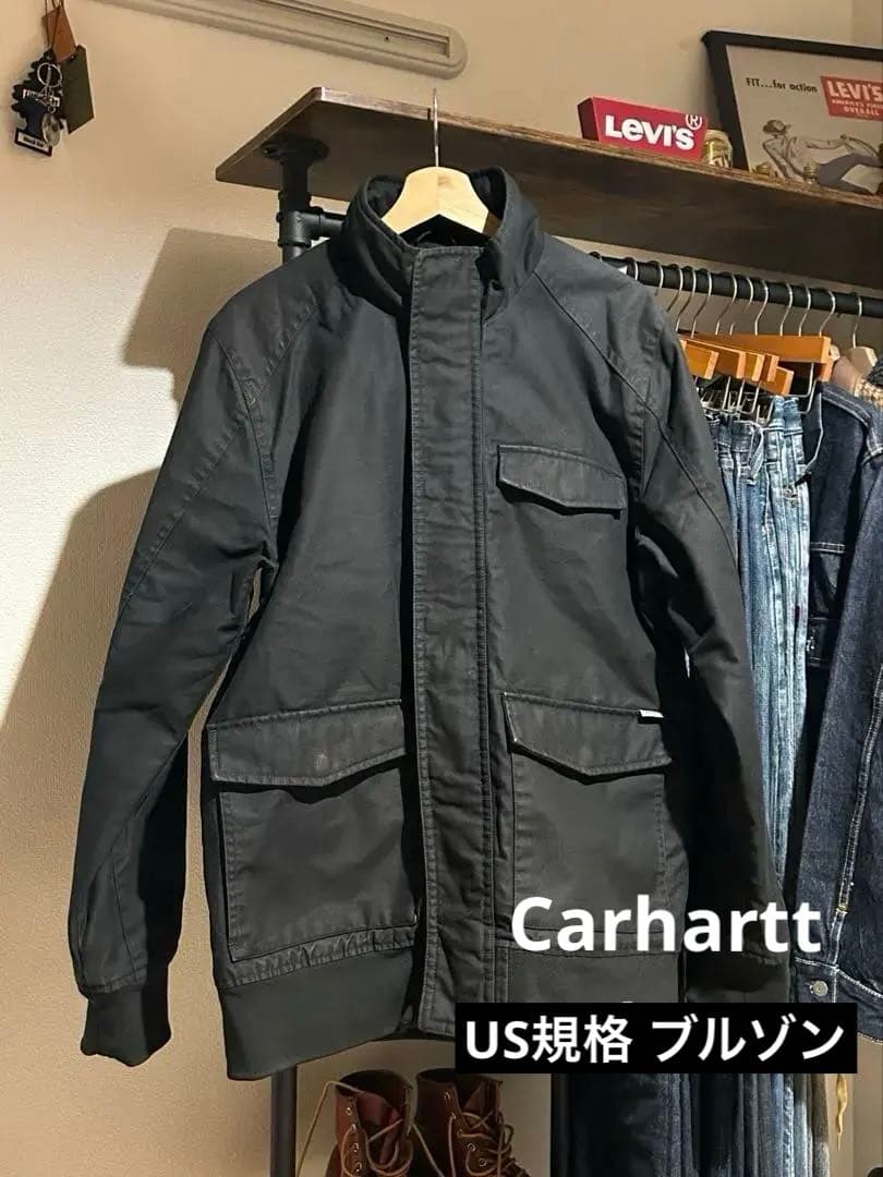 Carhartt ジャケット ワークジャケット 中綿キルティング 古着 美品