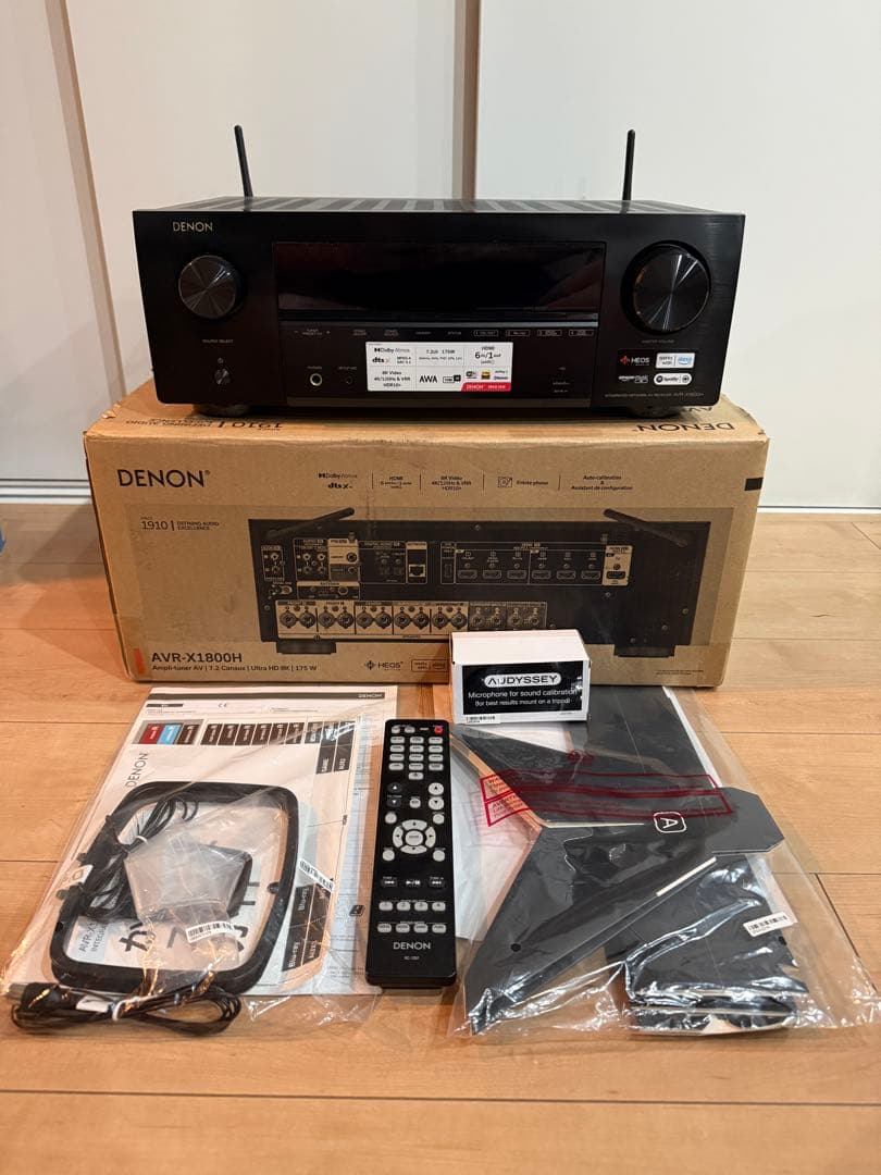 【美品】　DENON AVR-X1800H