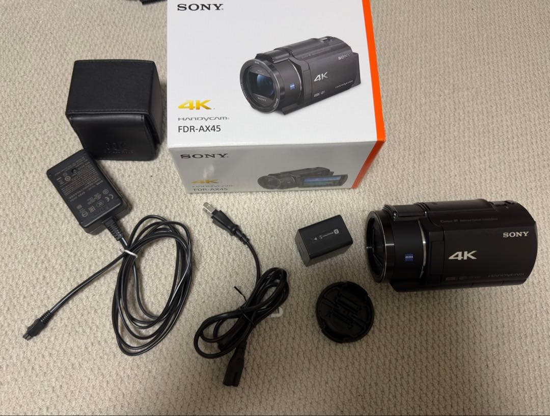 SONY FDR-AX45 4Kビデオカメラ 本体