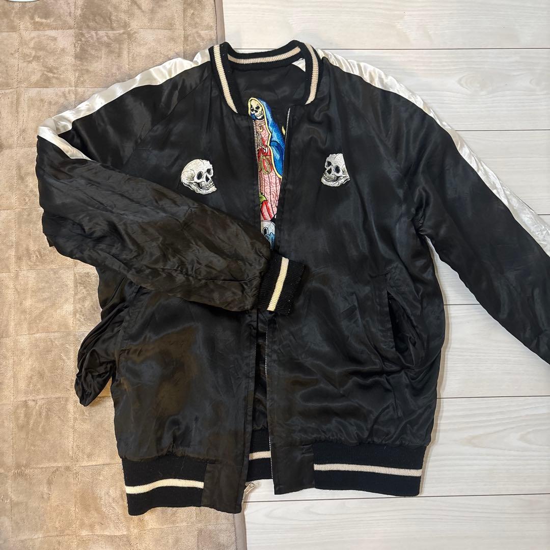 《希少》オゾンロックス⭐︎リバーシブルスカジャン