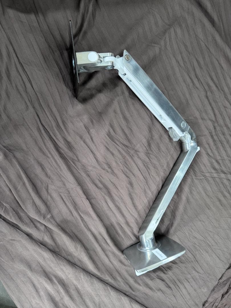 【YJ】エルゴトロン MXV モニターアーム スリムタイプ シルバー　2点