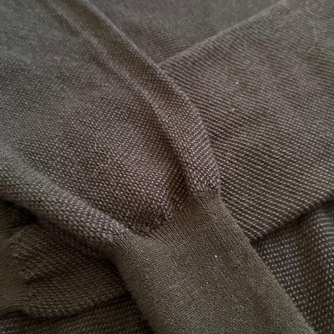 Bottega Veneta ネイビー クルーネックニット　シルクウール　46