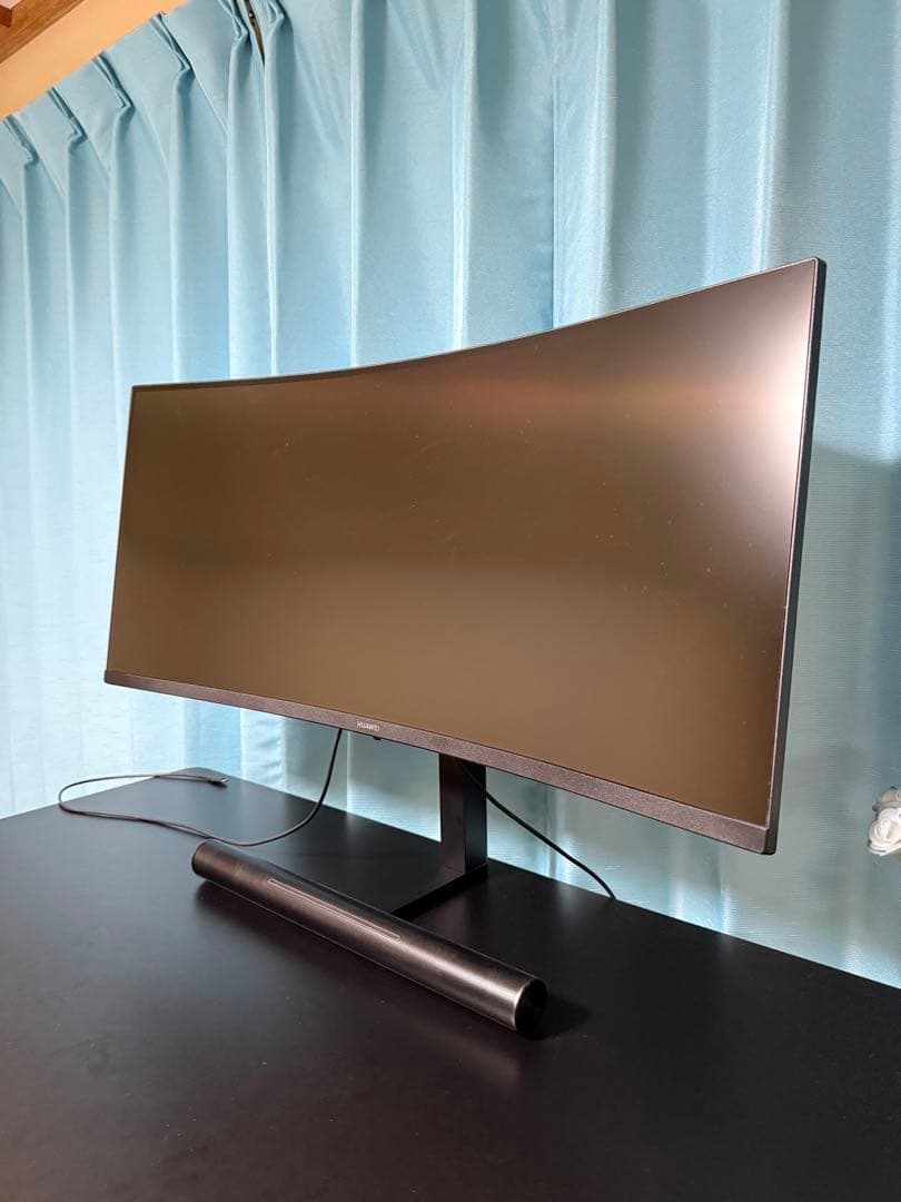 HUAWEI 34インチ曲面モニター 本体