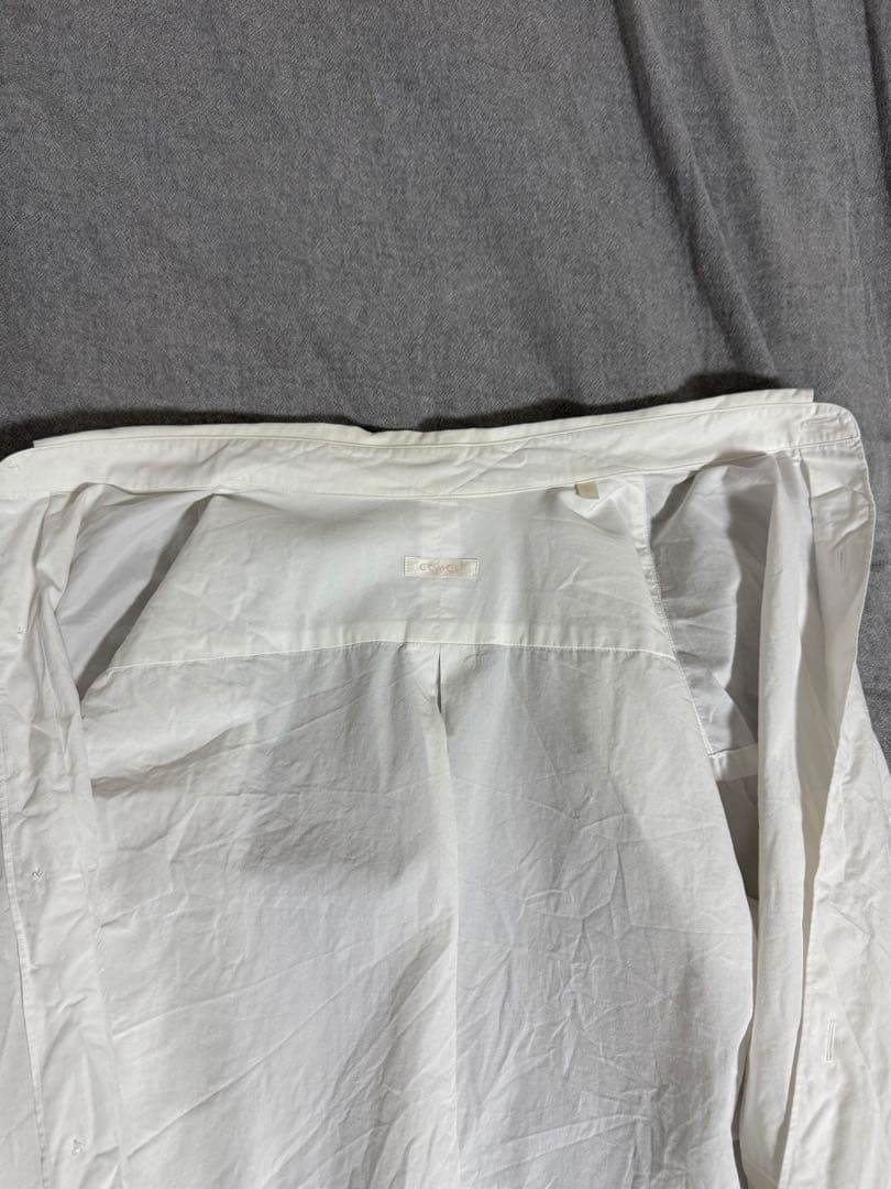 COMOLIシャツ ホワイト(サイズ2)