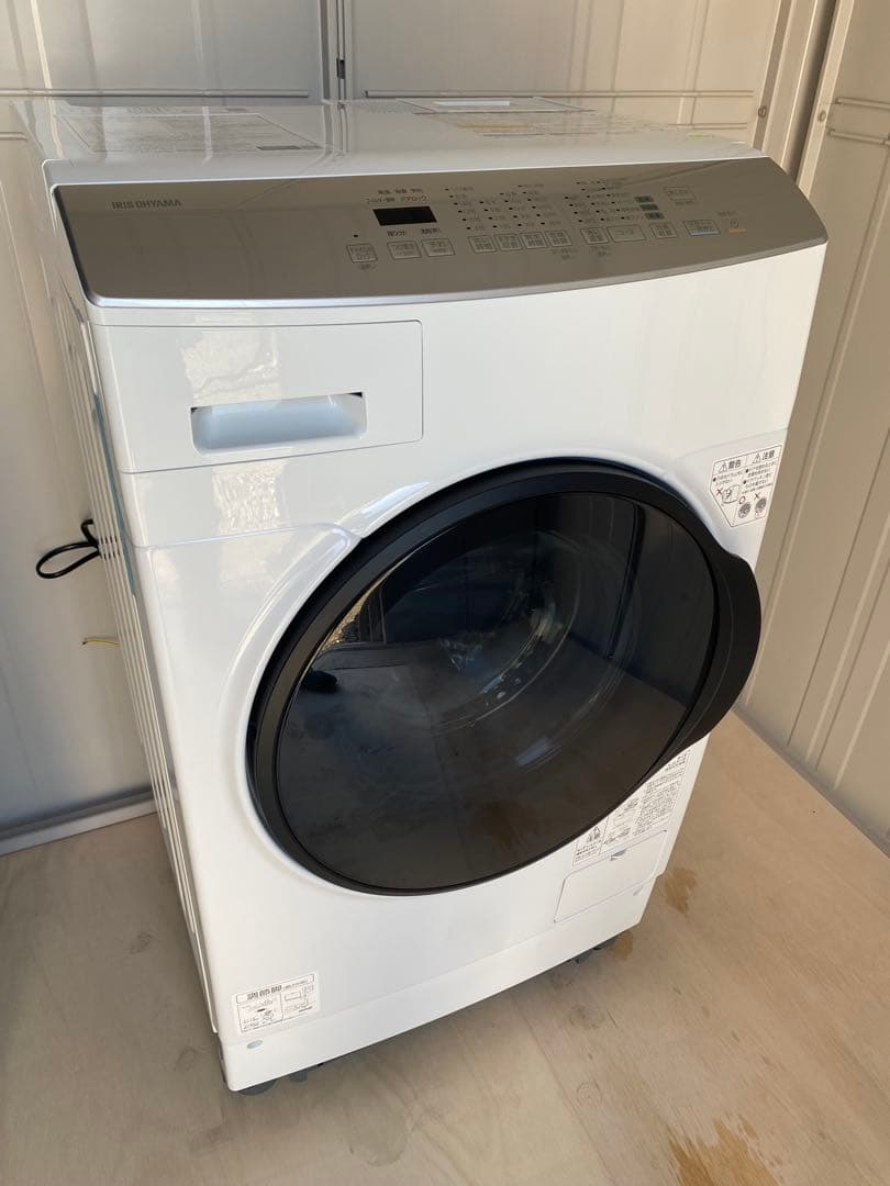 アイリスオーヤマ ドラム式洗濯乾燥機8/4kg2024年