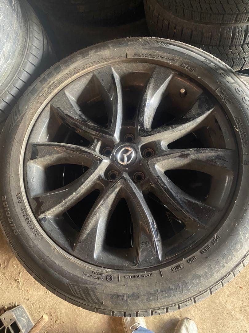 マツダ CX-5 純正 19インチ 225/55R19ホイールセット