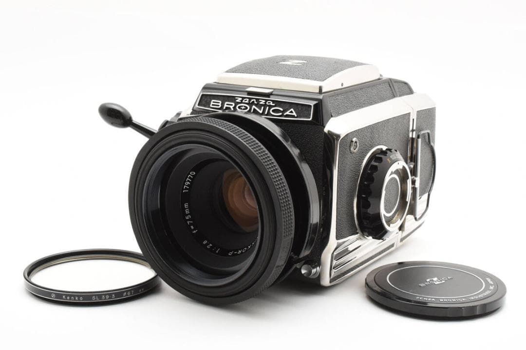 フィルムカメラ Zenza Bronica S2 /Nikkor-P 75mm F2.8
