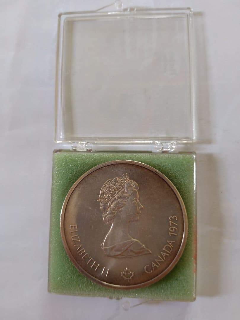 カナダ 1976年 モントリオールオリンピック記念 10ドル 硬貨