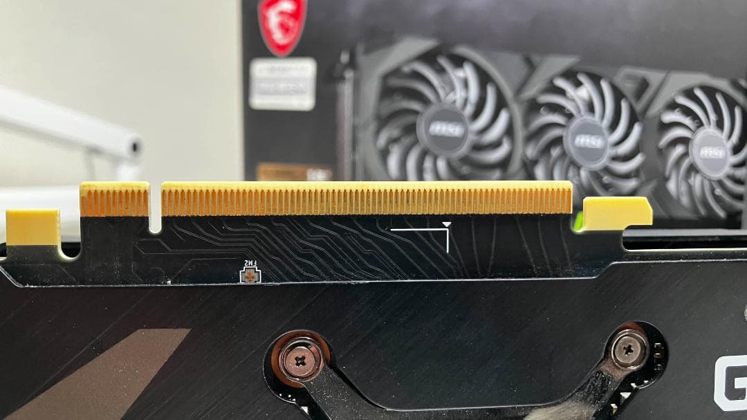 RTX3080 10GB MSI 3連ファン 非マイニング 箱付 コイル鳴きなし