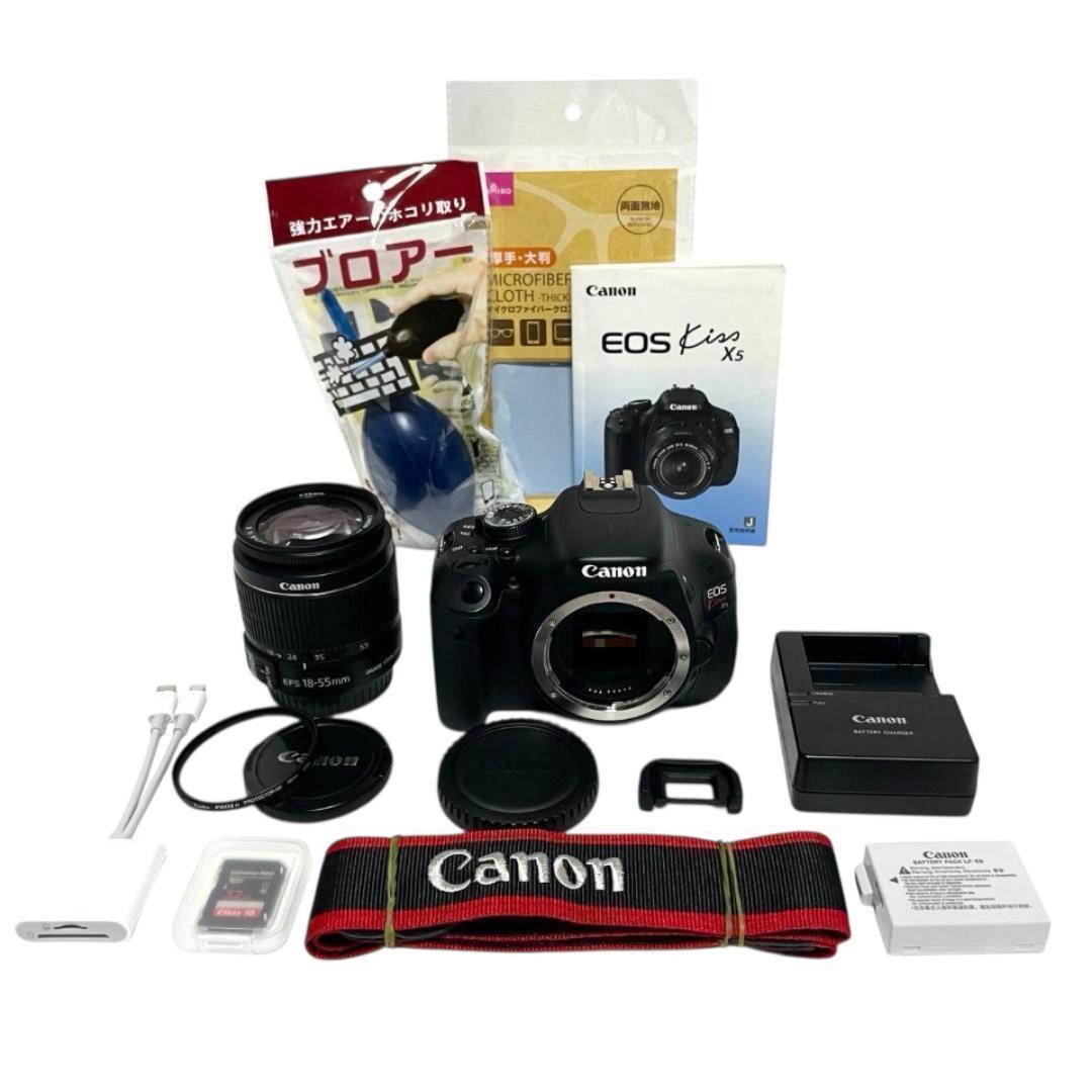 初心者大歓迎❣️ Canon EOS Kiss X5 バリアングル 一眼レフ