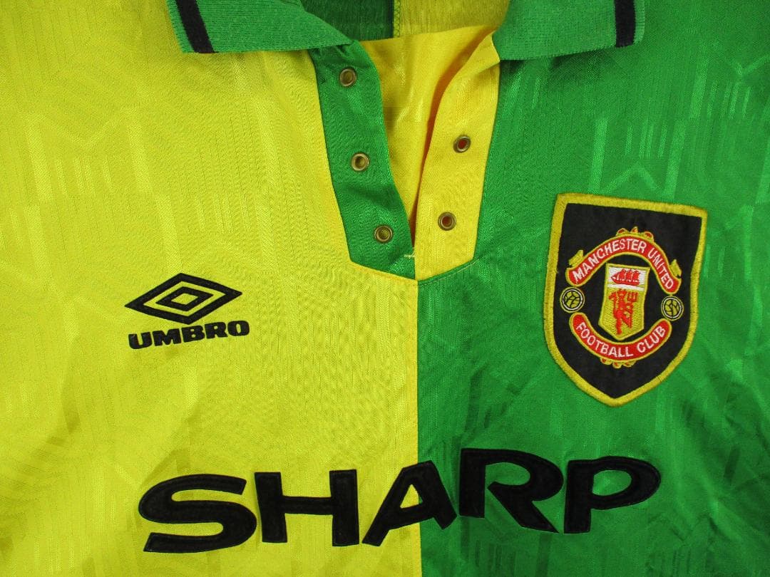 当時物９２－９４マンチェスターU（A)XL アンブロ☆279t