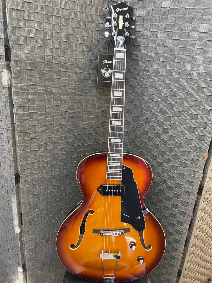 Grote セミアコースティックギター 美品 P90タイプ ピックアップ